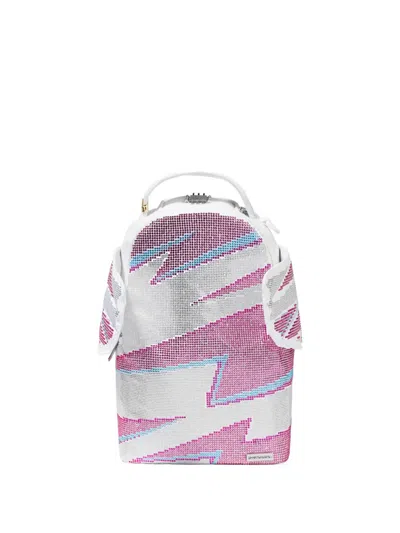 Sprayground Kid Kids' Ai Wings Rhinestone-embellished Backpack In Multi
