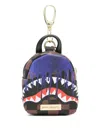 Sprayground Kid Check-pattern Keyring In Multi