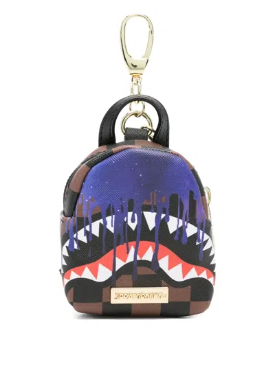 Sprayground Kid Kids' Check-pattern Keyring In Multi