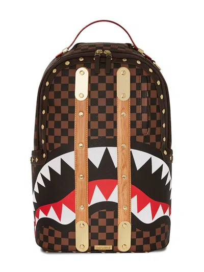 Sprayground Kid Kids' Classic Shark Backpack In 褐色