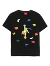 Sprayground Kid Climbing Bear T-shirt In Black