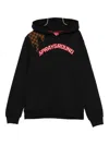 Sprayground Kid Cotton Hoodie In Black