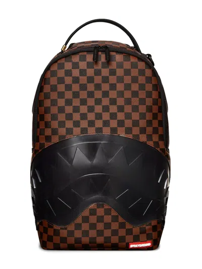 Sprayground Kid Kids' Embossed-detail Backpack In 褐色