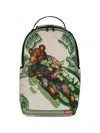 Sprayground Kid Fly Bear 2 Backpack In Neutral