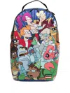Sprayground Kid Futurama Backpack In Blue