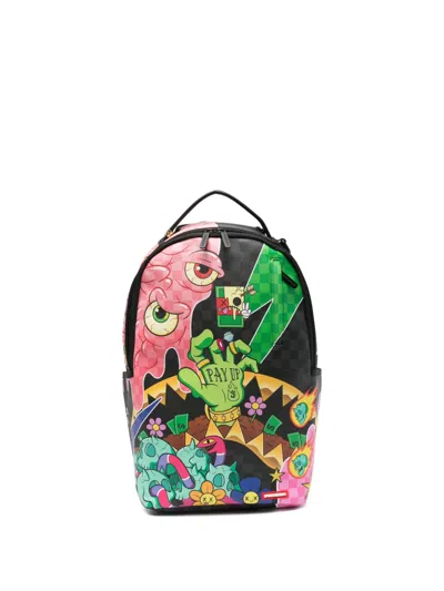 Sprayground Kid Kids' Graphic-print Backpack In Multi