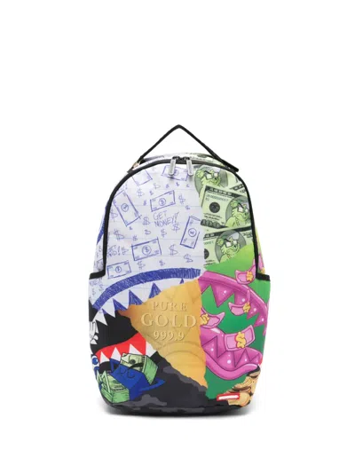 Sprayground Kid Kids' Graphic-print Backpack In Multi
