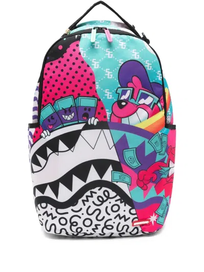 Sprayground Kid Kids' Graphic-print Backpack In Pattern