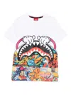 Sprayground Kid Graphic-print T-shirt In White