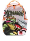 Sprayground Kid Michel Angelo Ninja Turtle Backpack In White