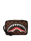 Sprayground Kid Monster-print Bag In Brown