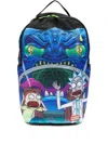 Sprayground Kid Rick Morty Backpack In Blue