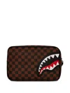 Sprayground Kid Shark-head Check Bag