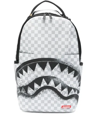 Sprayground Kid Kids' Shark-print Backpack In Multi