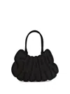 Sprayground Kid Shark-word Shoulder Bag In Black