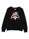 Sprayground Kid Sharks In Paris Sweatshirt In Black