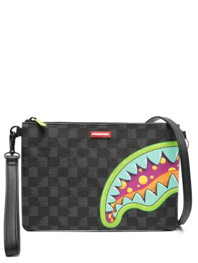 Sprayground Kid Slime Takeover Bag In 黑色