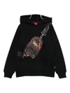 Sprayground Kid Takeover The Throne Hoodie In Black