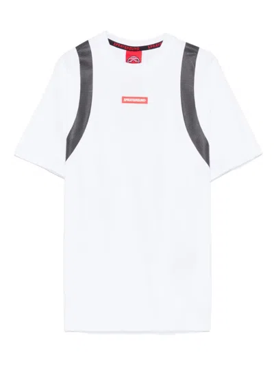 Sprayground Kid Kids' Teddy-bear Backpack T-shirt In White