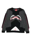 Sprayground Kid Triple Sweatshirt In Black