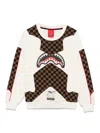 Sprayground Kid Triple Sweatshirt In Neutrals