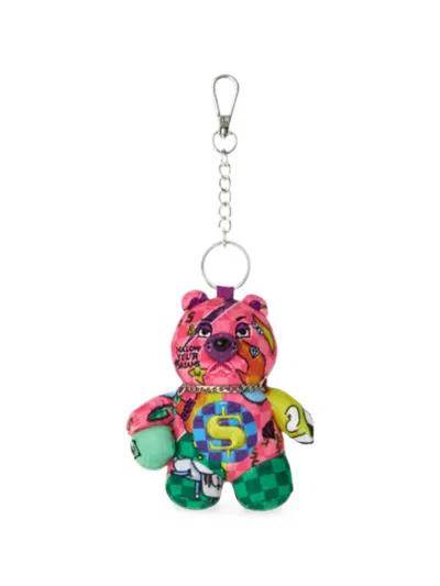 Sprayground Kid Kids' Wild Wtf Bear Toy In Pink