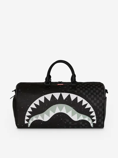 Sprayground Kids Deep Space Drip Duffle Bag In Black