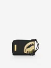 Sprayground Kids Gold And Dangerous Wallet In Black