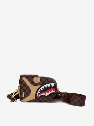 Sprayground Kids Hennyville Backpack Sling In Brown