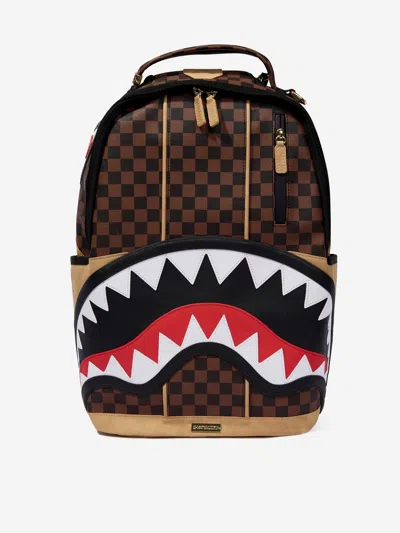 Sprayground Kids Hennyville Dlxsv Backpack In Brown