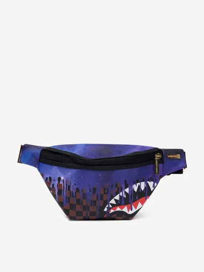 Sprayground Kids Lost In Space Drip Savvy Crossbody In Purple