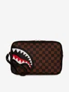 Sprayground Kids Sawtooth Sharks In Paris Toiletry Brick