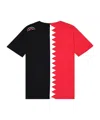 Sprayground Kids Shark Panel Logo T-shirt In Multi