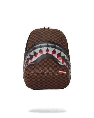 Sprayground Kids Sharks In Paris Lenticular Chomp Backpack In Brown