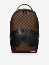 Sprayground Kids Sip Clear Sm & Eyes Backpack In Multicoloured