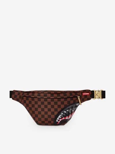 Sprayground Kids Sip Lenticular Chomp Belt Bag In Brown