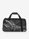 Sprayground Kids Split Up Camo Tear Pet Carrier In Black