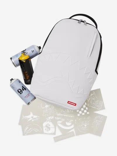 Sprayground Kids Spray Paint Your Own Backpack In White