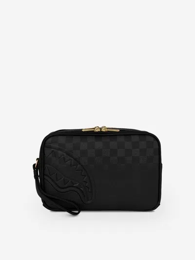 Sprayground Kids Spritz Toiletry Bag In Black
