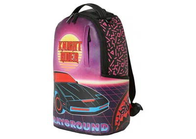 Pre-owned Sprayground Knight Rider Hoff Rider (dlxvf) Backpack