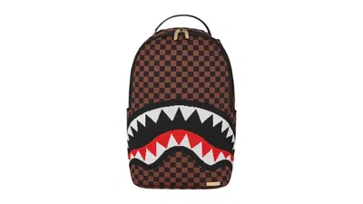 Pre-owned Sprayground Kyotoknit Sharks In Paris Dlx Backpack In Multi
