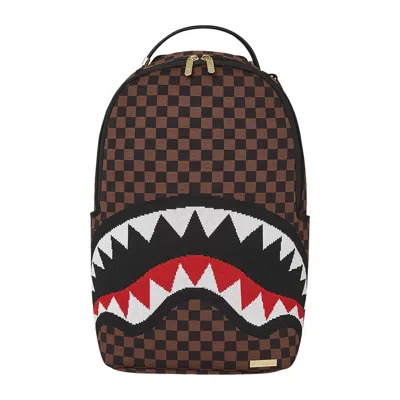 Pre-owned Sprayground Kyotoknit Sharks In Paris Dlx Backpack 'multicolor' | Multi-color | Men's Size Onesize