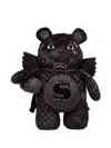 Sprayground Large 4am Money Wing Bear Check-pattern Backpack