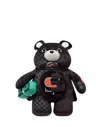 Sprayground Large Unfinished Shark Teddy Bear Check-pattern Backpack