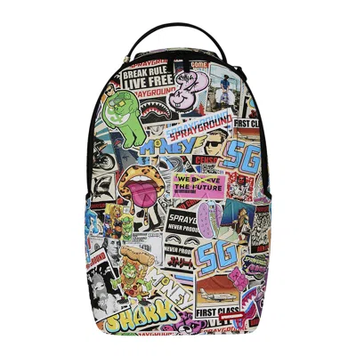 Pre-owned Sprayground Life's A Movie Backpack 'multicolor' | Multi-color | Men's Size Onesize