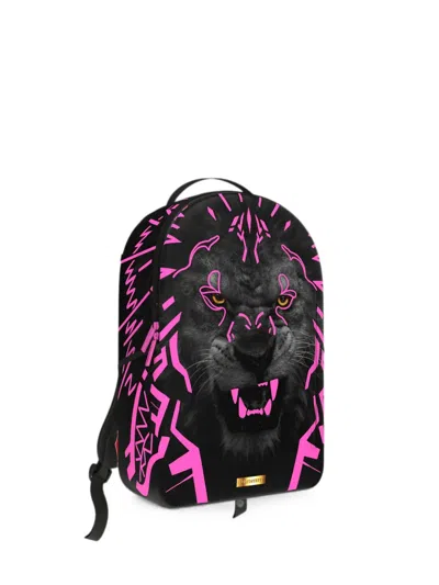 Sprayground Lion-print Backpack In Purple