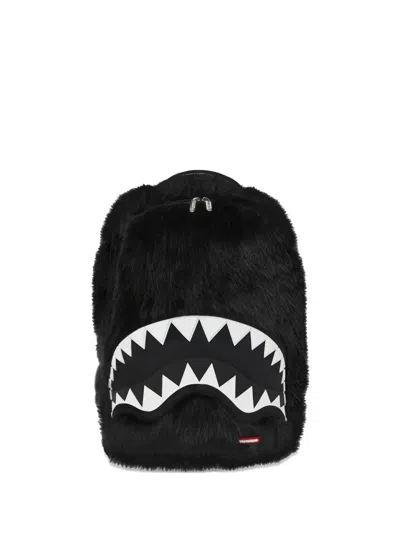 Sprayground Logo Backpack In Brown