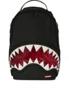 Sprayground Logo-patch Backpack In Black