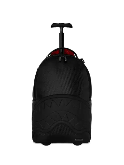 Sprayground Logo-patch Backpack In Black
