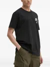 Sprayground Logo-print T-shirt In Black